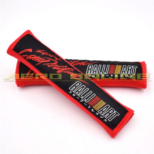 Ralliart style seat belt - ralliart,