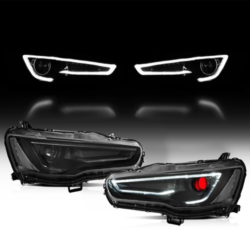 Pair vland led drl headlights - vland,