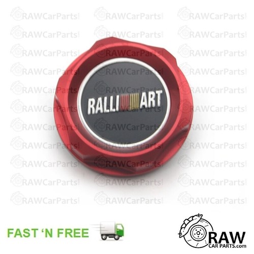 Red ralliart style aluminium - ralliart,