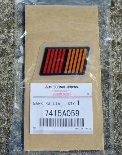 Genuine mitsubishi ralliart - genuine,