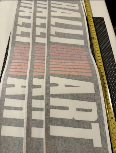 Ralliart stickers for - ralliart,