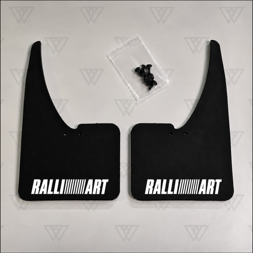 Ralliart mudflaps mud flaps - mudflaps,